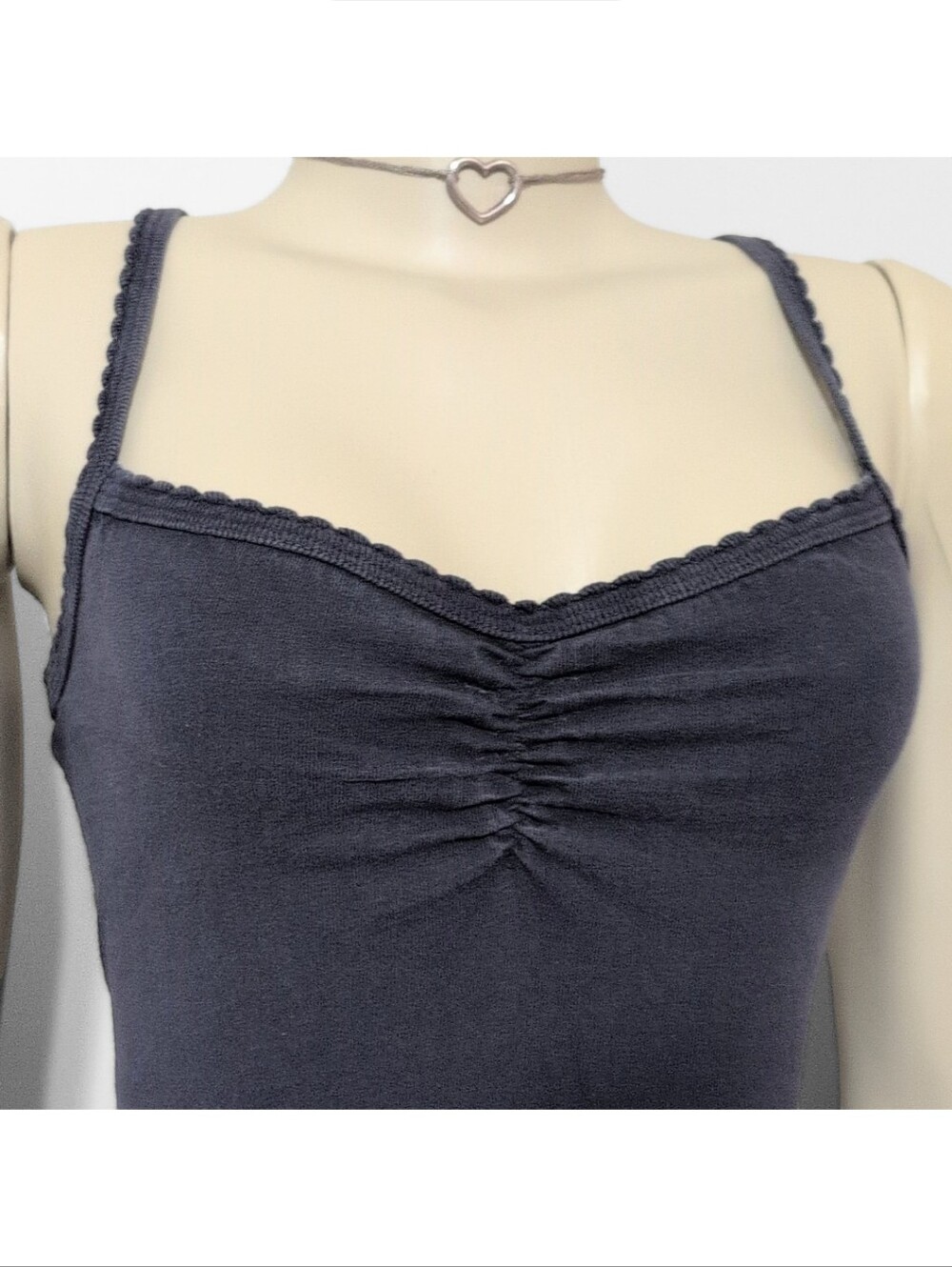 Amo Ruched Tank Top - Picture 5 of 7